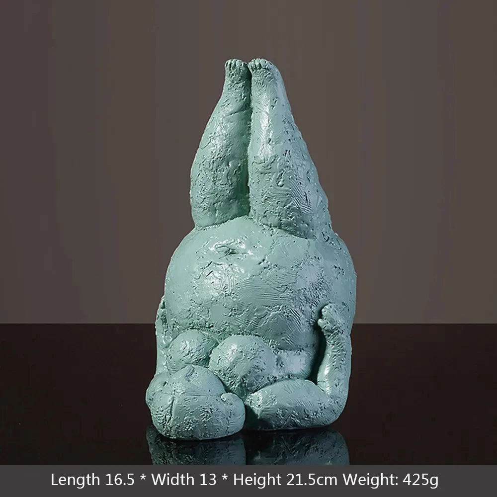 Elegant Resin Yoga Figurines