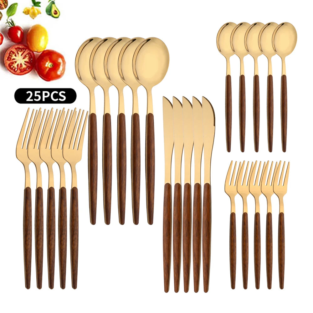 Elegant Stainless Steel Cutlery Set