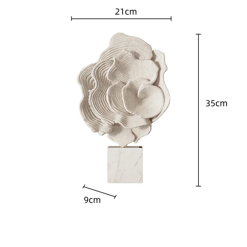 Elegant Resin Sea Shell Decor