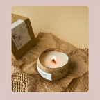 Coconut Shell Aromatherapy Candle Essential Oil Fragrance Premium Plant Wax Fragrance Home Companion