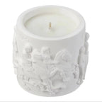 Voltsify Retro Embossed Scented Candle, 7cm Dia x 10.5cm H