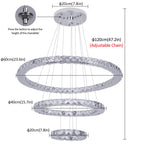 AURELIX™ Infinity Chandelier