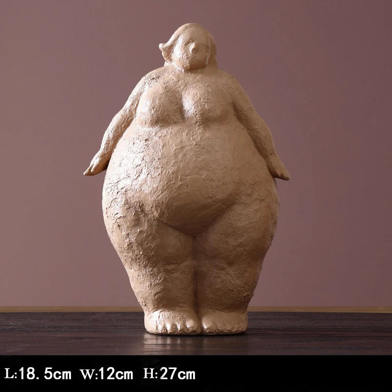 Elegant Resin Yoga Figurines