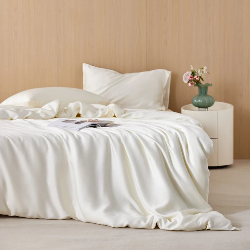 Eucalyptus Lyocell Bedding Set 1pc Duvet Cover Summer Cooling Bamboo Bed Covers