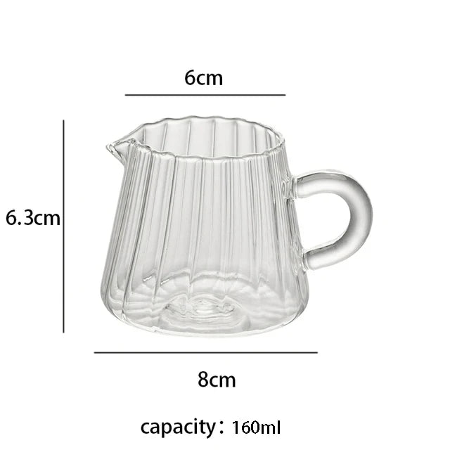 Elegant Glass Pitcher Set
