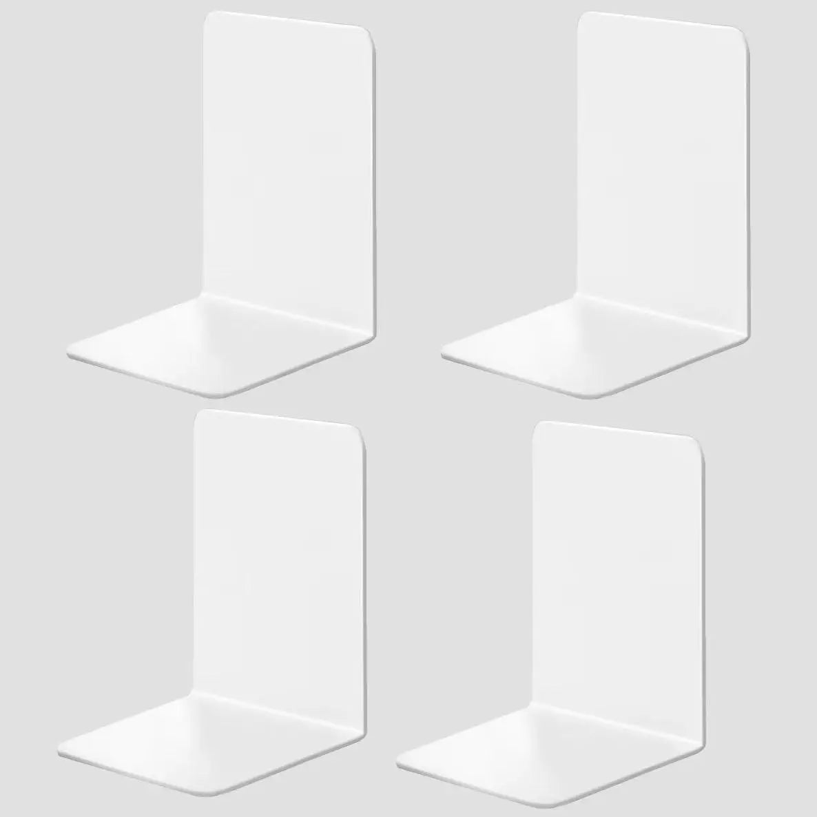 Clear Acrylic Bookends Set