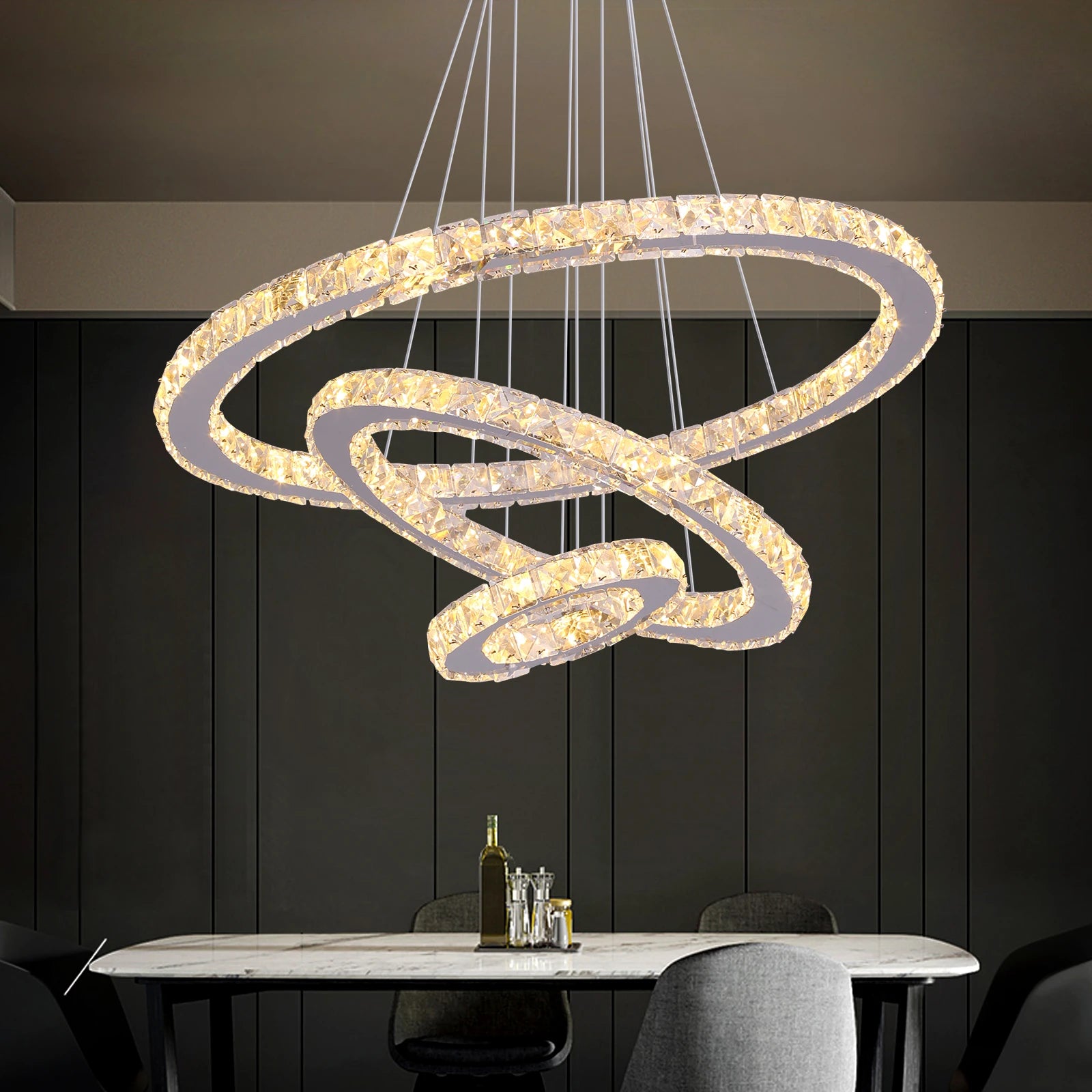 AURELIX™ Infinity Chandelier