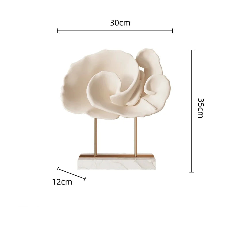 Elegant Resin Sea Shell Decor