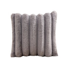 Single Sided Soft Rabbit Velvet Pillow Cover Sofa Cushion Waist Cover Winter Warm Fluffy Sleeping Simple Decorative Pillowcase