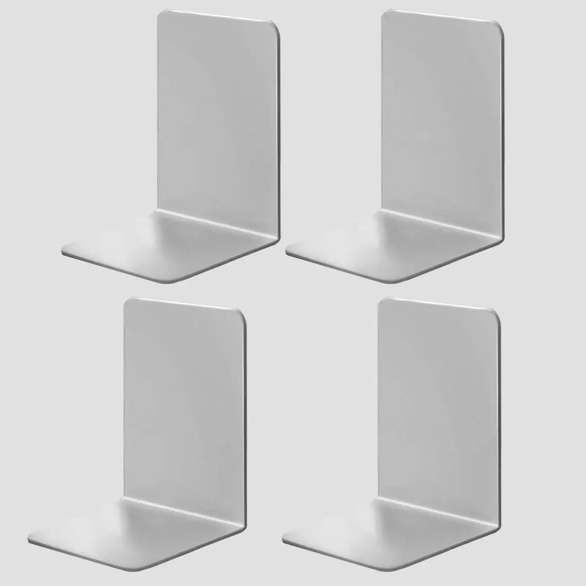 Clear Acrylic Bookends Set