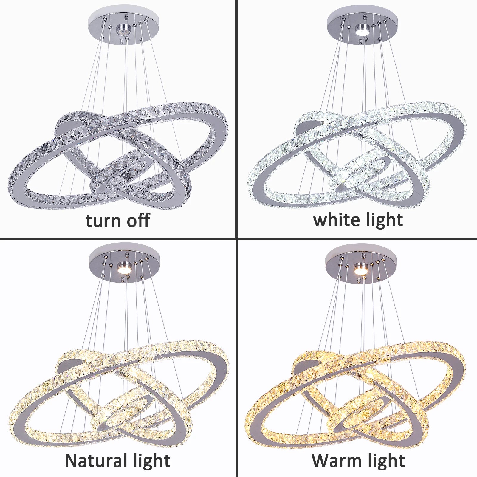 AURELIX™ Infinity Chandelier