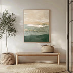 Modern Minimalist Mountain Landscape Poster Japanese Abstract Print Wall Art Decoration Painting Home Living Room Hallway Decor
