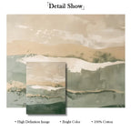 Modern Minimalist Mountain Landscape Poster Japanese Abstract Print Wall Art Decoration Painting Home Living Room Hallway Decor