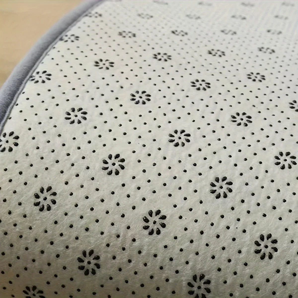 Solid color thickened bathroom non-slip foot mat shower room door absorbent mat dirt-resistant toilet mat furry mat