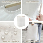 Large Laundry Basket Foldable Waterproof Dirty Clothes Basket Organizer Basket Toys Laundry Baskets Storage Fabric Organizers