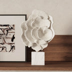 Resin Handicraft Artificial Coral Whelk Sea Shell Clamshell Manual Irregularity Decorative Figurines Home Decoration Accessories