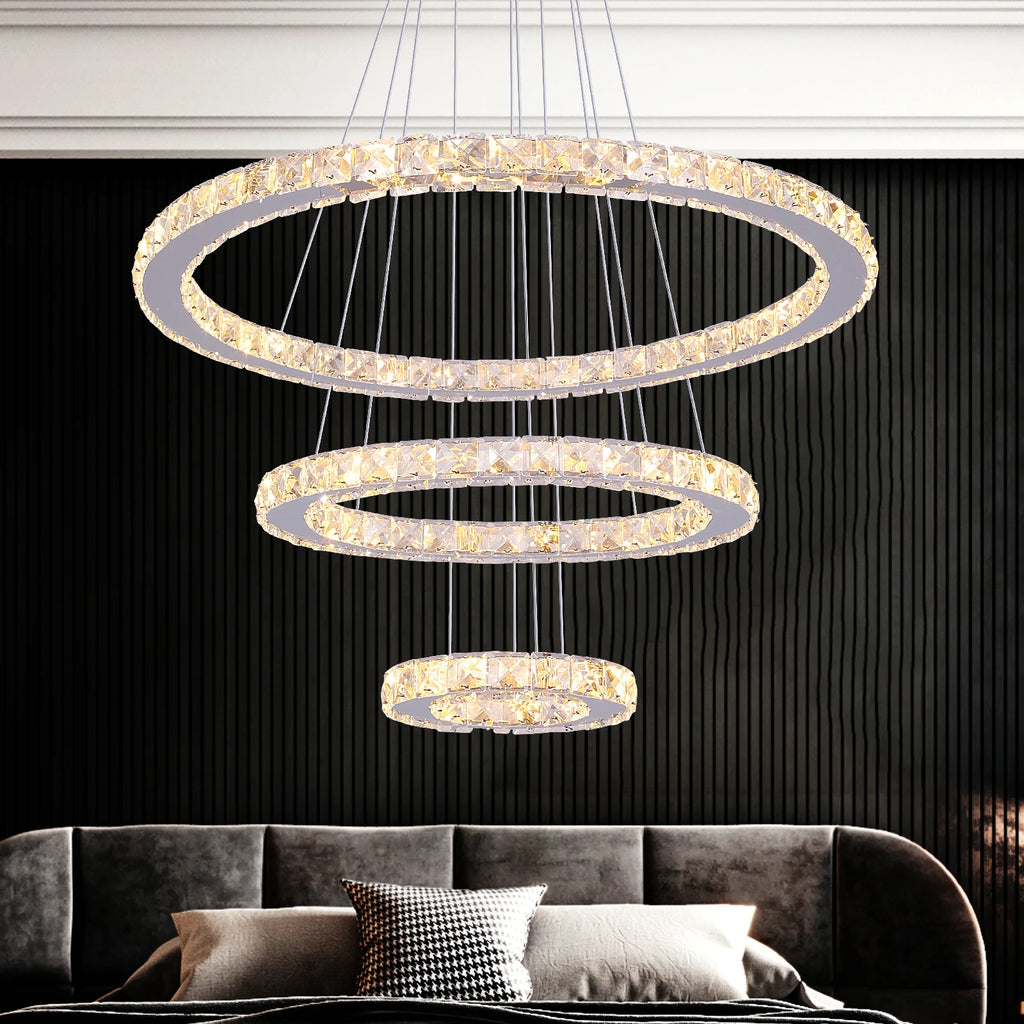 AURELIX™ Infinity Chandelier