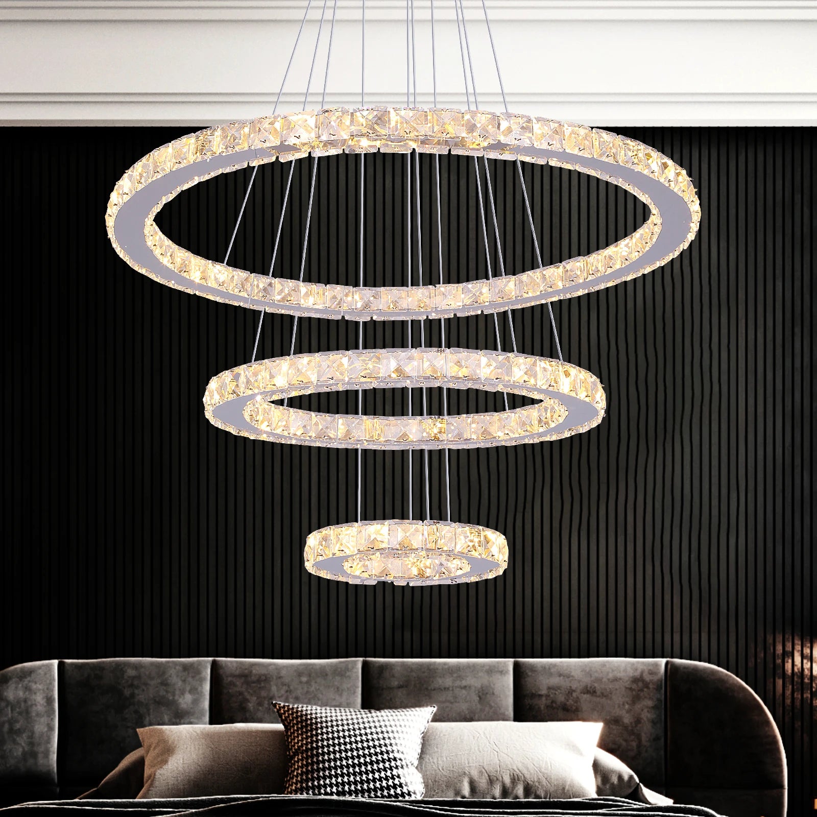 AURELIX™ Infinity Chandelier