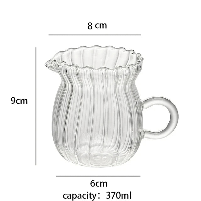 Elegant Glass Pitcher Set