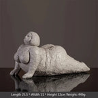 Elegant Resin Yoga Figurines