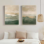Modern Minimalist Mountain Landscape Poster Japanese Abstract Print Wall Art Decoration Painting Home Living Room Hallway Decor