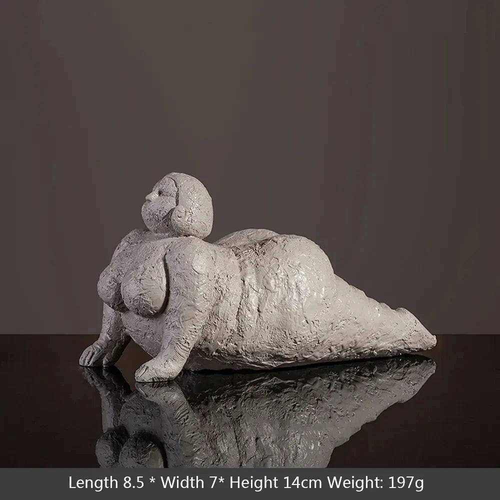 Elegant Resin Yoga Figurines