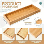1pcs/2pcs/3Pcs Serving Tray Bathroom Organizer Decorative Multi Use Bathroom Counter Tray Vanity for Dresser Tissues Candles